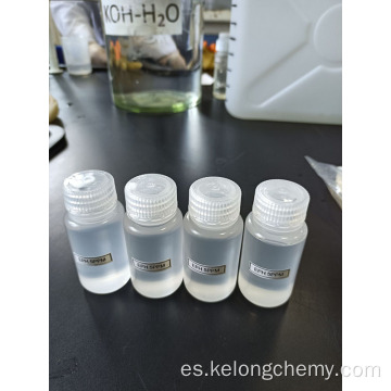 Muestras de conservantes cosméticos de 2 fenoxietanol